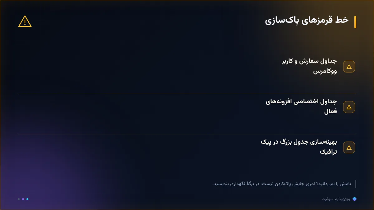 خط قرمزهای پاکسازی