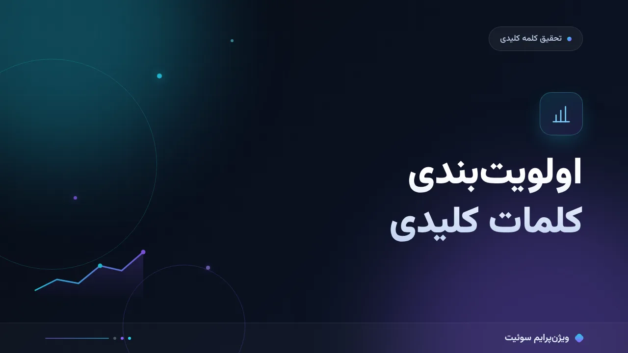 آموزش گام‌به‌گام اولویت‌بندی کلمات کلیدی با دادهٔ فرصت