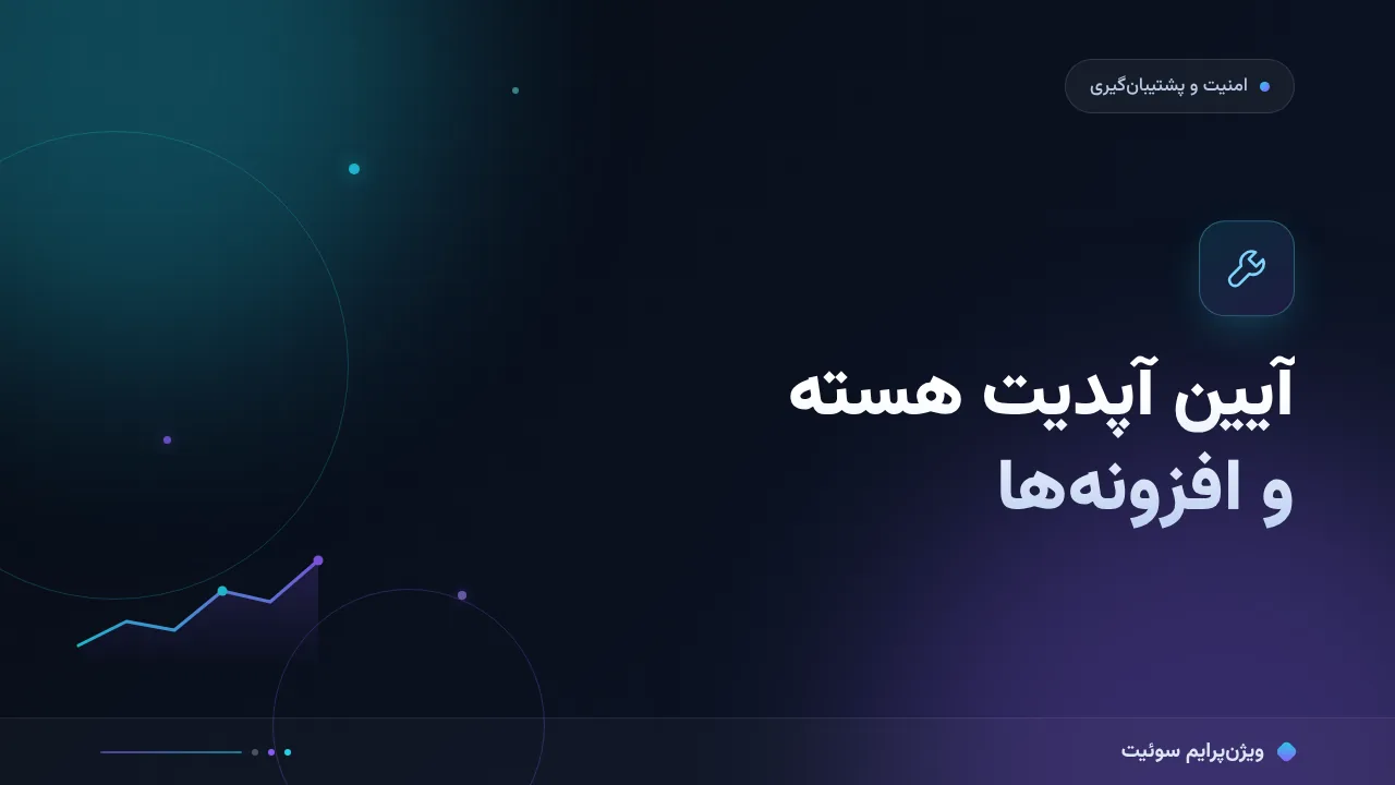 آموزش گام‌به‌گام آپدیت هسته و افزونه‌های وردپرس