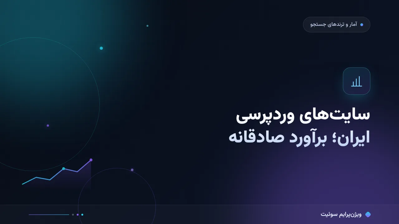 راهنمای کامل تعداد سایت‌های وردپرسی ایران؛ از صفر تا اجرا