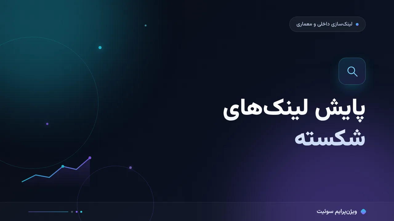 آموزش گام‌به‌گام پایش لینک‌های شکسته