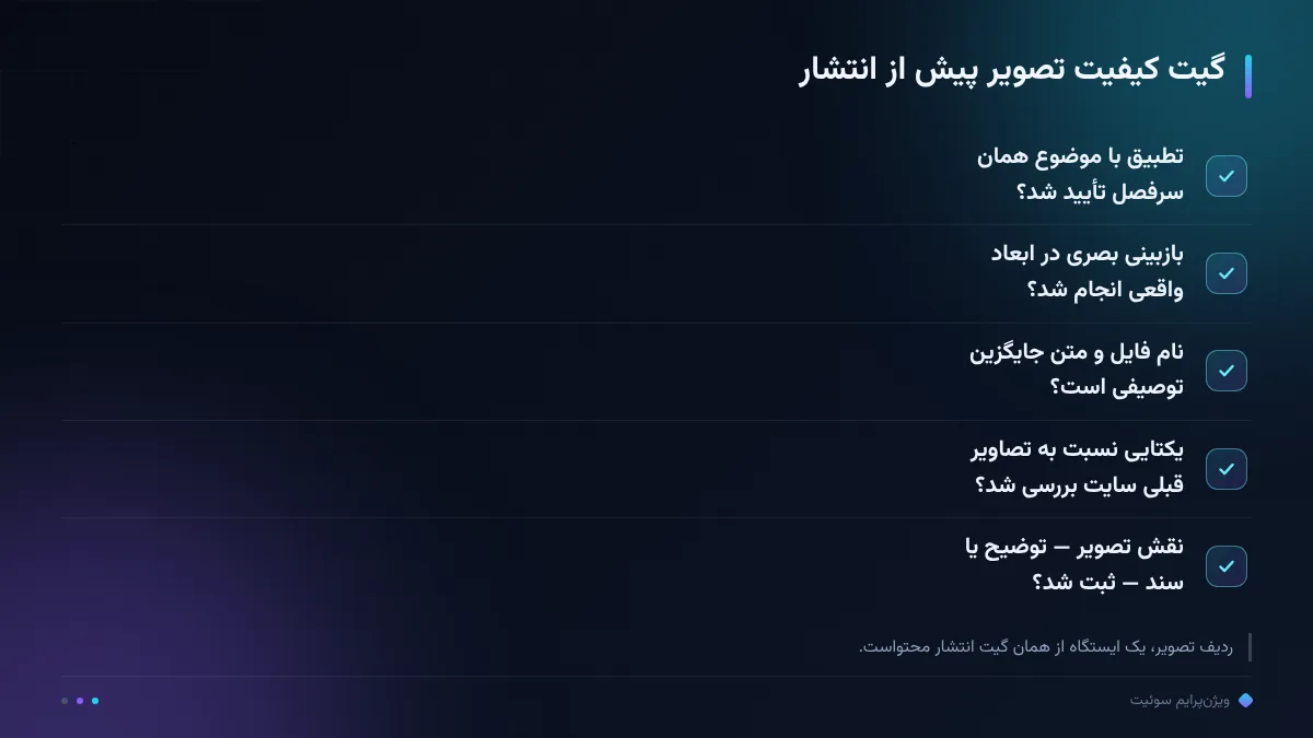 گیت کیفیت تصویر پیش از انتشار