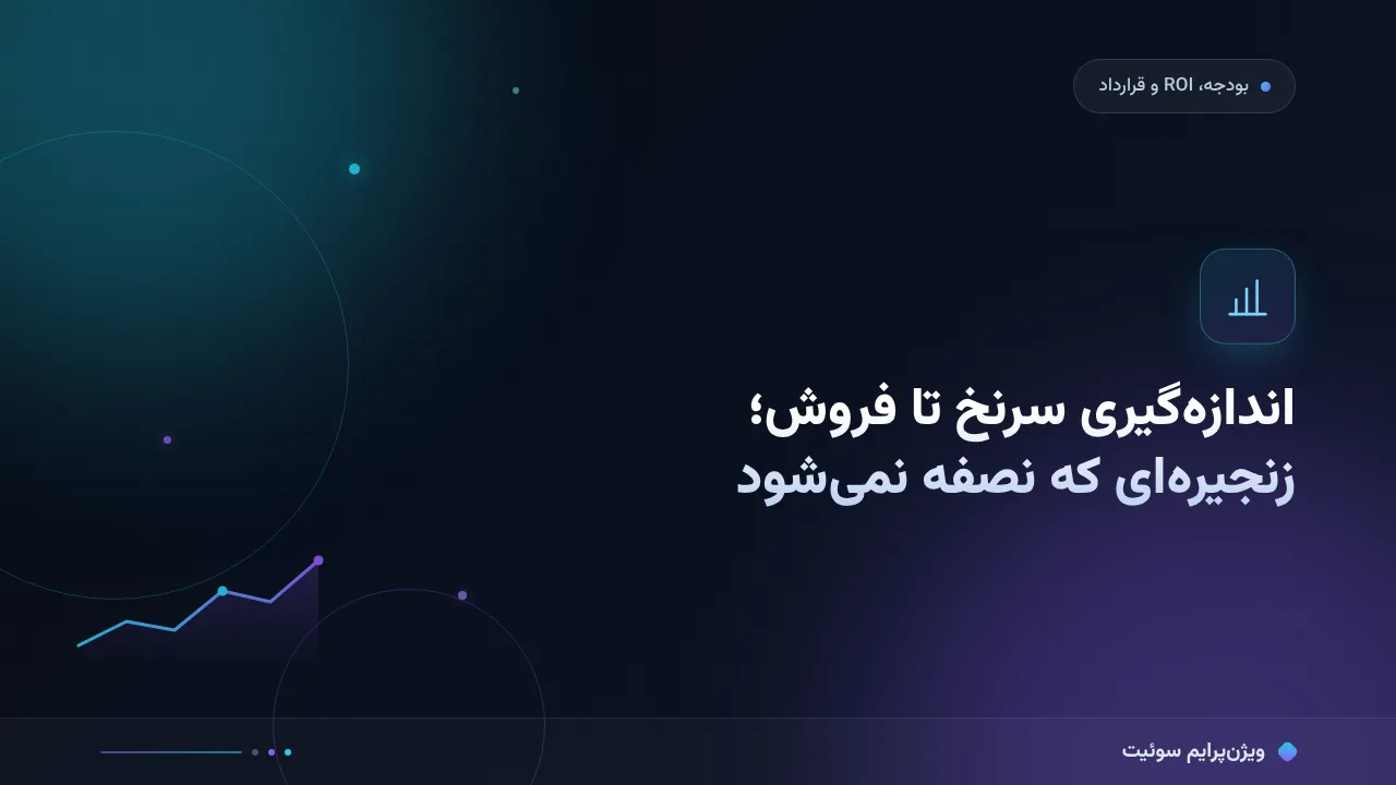 آموزش گام‌به‌گام اندازه‌گیری سرنخ تا فروش