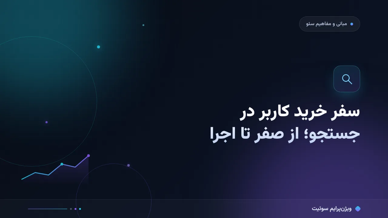 راهنمای کامل سفر خرید کاربر در جستجو؛ از صفر تا اجرا