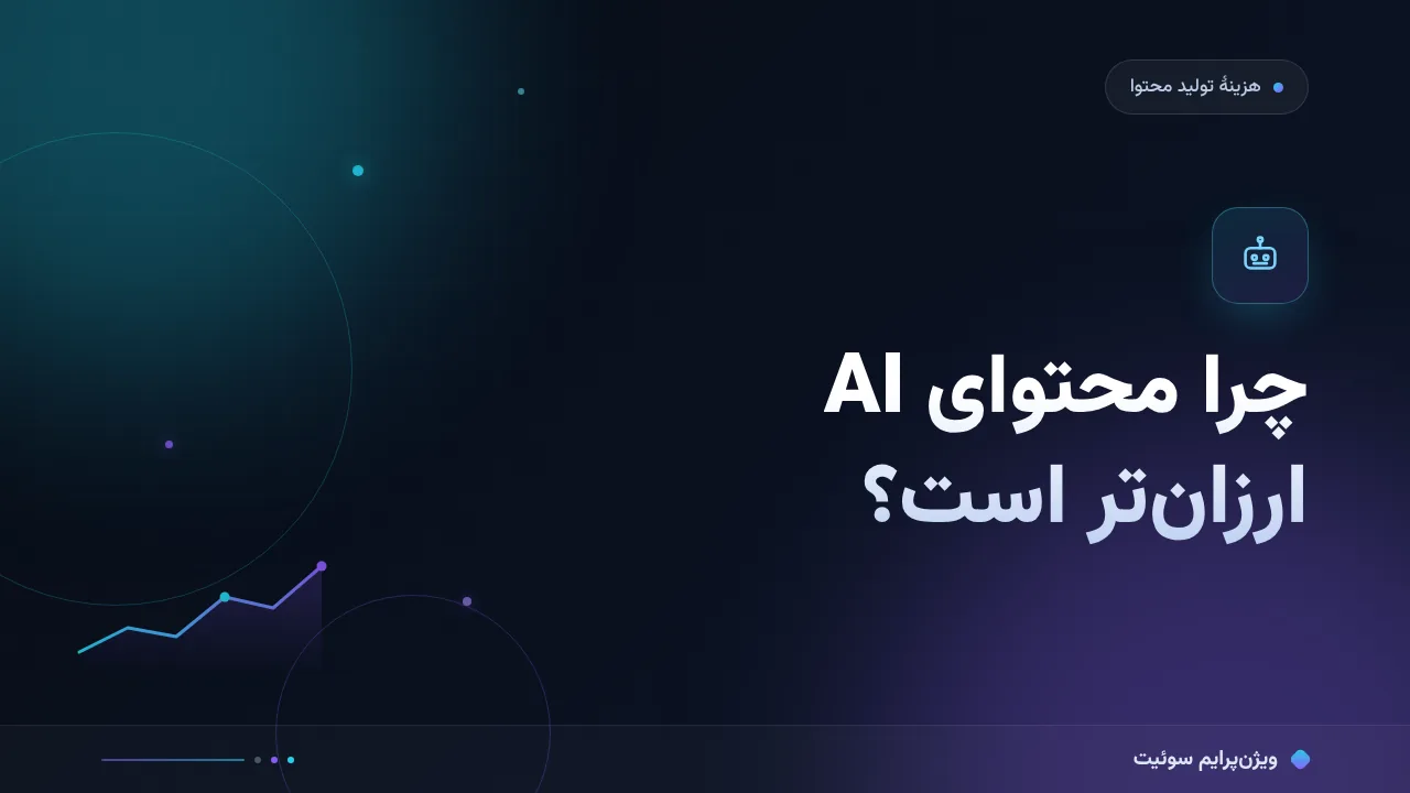 چرا محتوای AI ارزان‌تر است، اما همیشه بهتر نیست؟ تحلیل داده