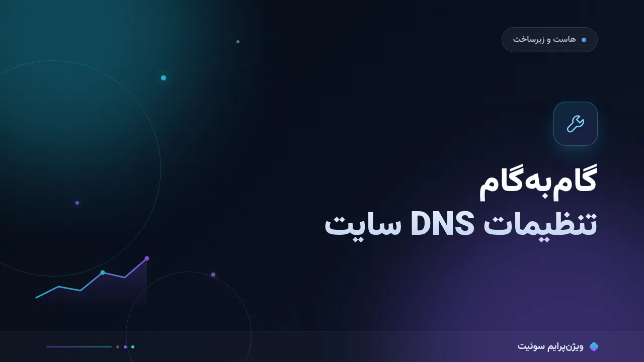 آموزش گام‌به‌گام تنظیمات DNS سایت؛ از رکوردها تا انتشار
