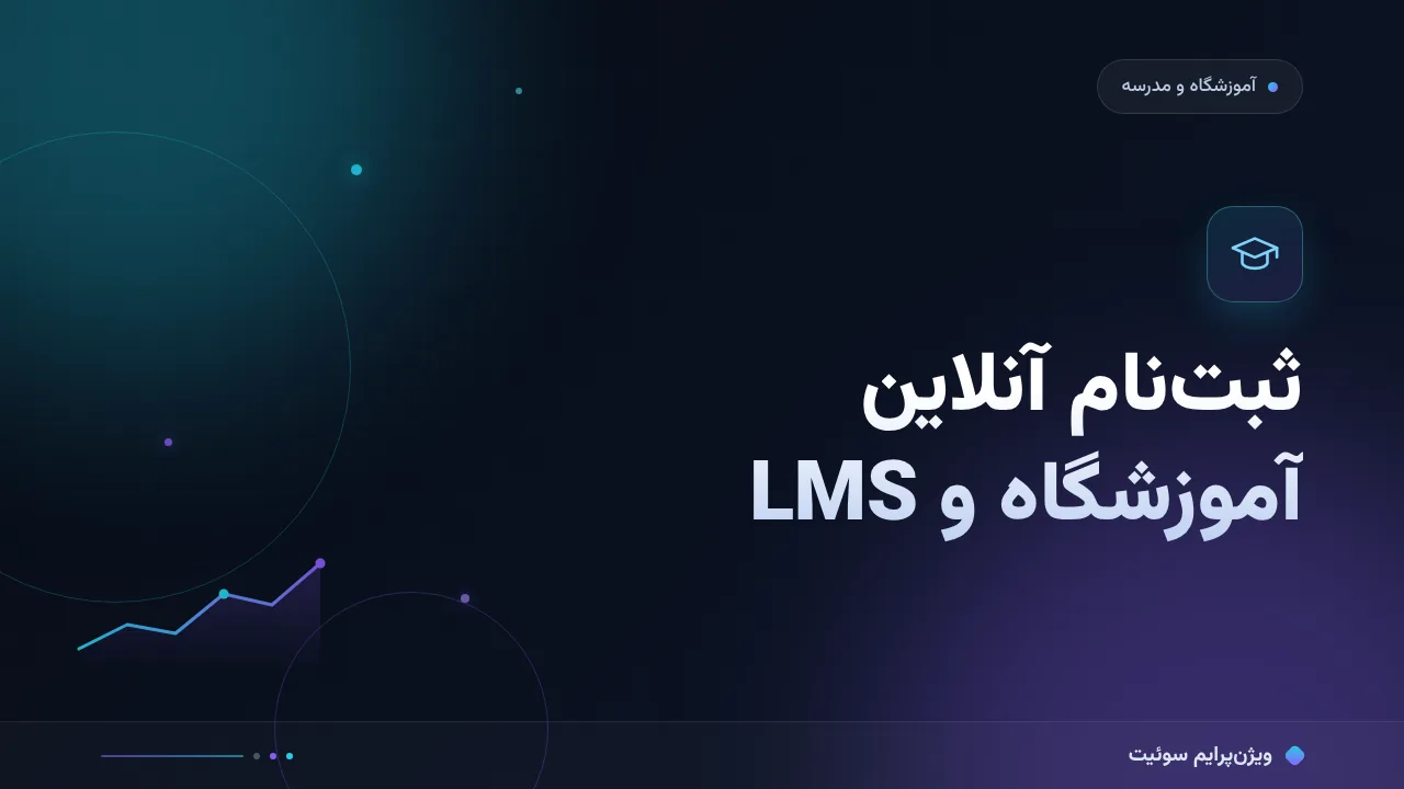 آموزش گام‌به‌گام ثبت‌نام آنلاین آموزشگاه و LMS