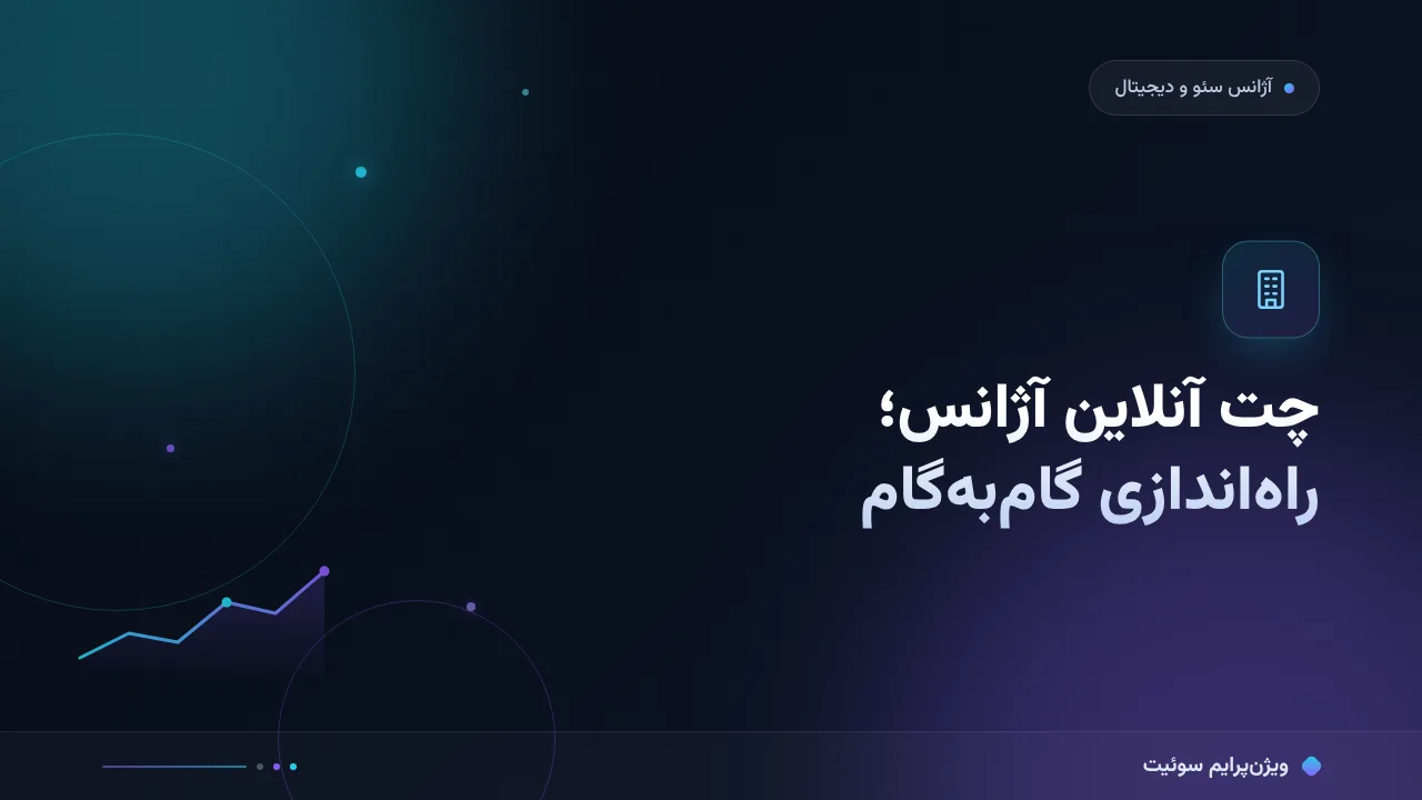 چت آنلاین آژانس سئو و دیجیتال‌مارکتینگ؛ آموزش گام‌به‌گام راه‌اندازی