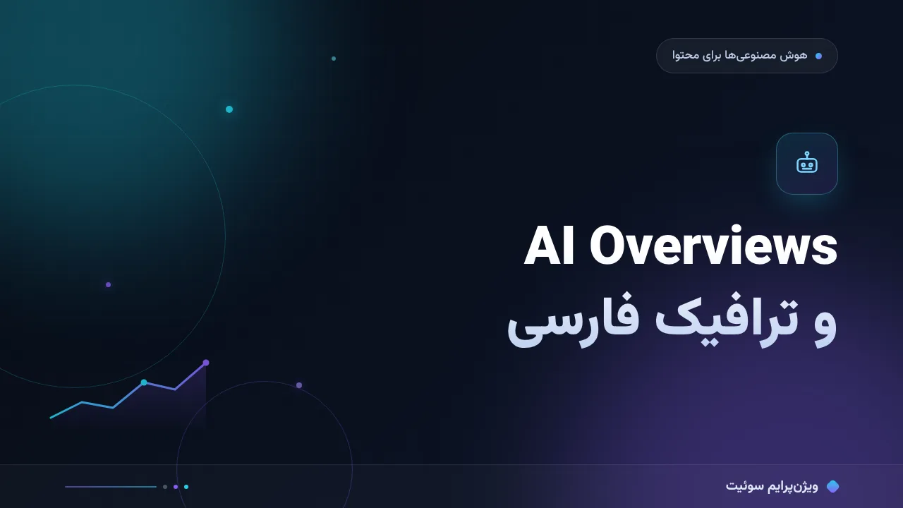 راهنمای کامل AI Overviews و ترافیک فارسی؛ از صفر تا اجرا