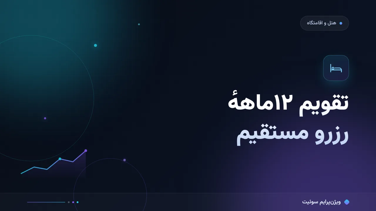 قالب آماده برای تقویم محتوایی ۱۲ماهه برای هتل‌ها و اقامتگاه‌ها؛ کپی کنید و اجرا کنید