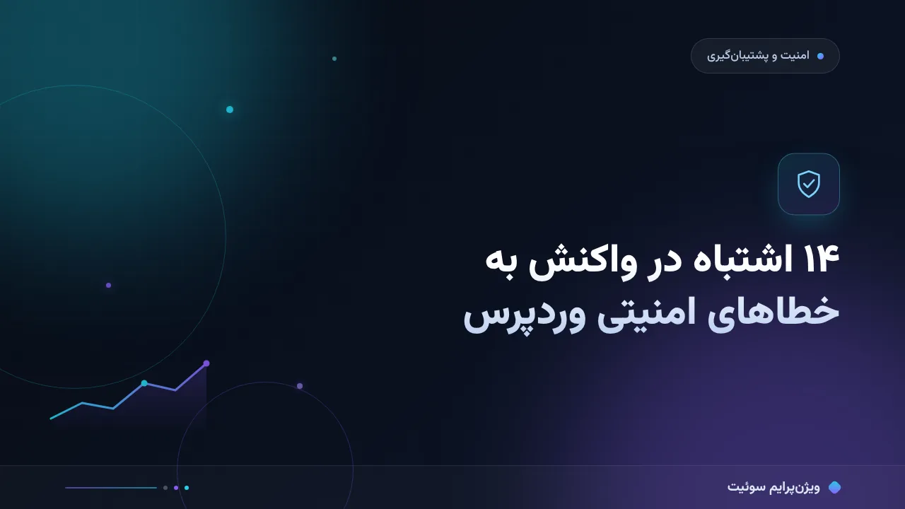 ۱۴ اشتباه رایج در خطاهای امنیتی وردپرس و راه‌حل هرکدام