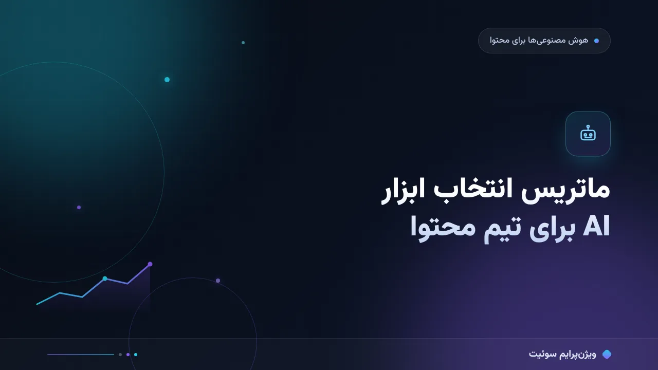 راهنمای کامل انتخاب ابزار AI برای تیم محتوا؛ از صفر تا اجرا