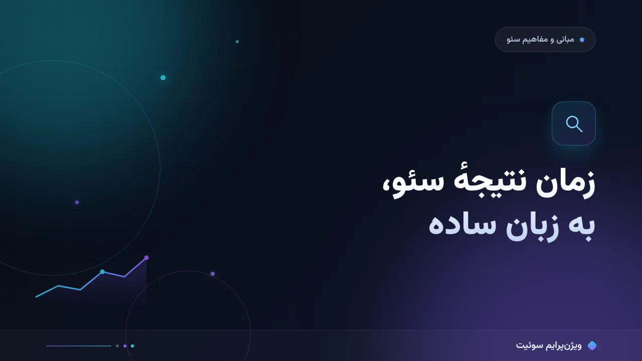 زمان نتیجهٔ سئو چقدر است؟ پاسخ به زبان ساده و بدون اصطلاح فنی